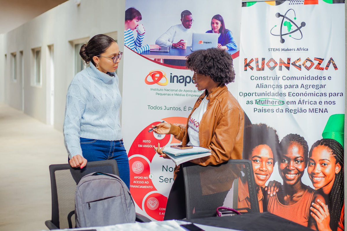 STEMiWomen's tweet image. The Project Kuongoza Accelerator program in partnership with the Government of Angola 🇦🇴  is bridging this gap by equipping young women entrepreneurs with the skills needed to thrive in a digital economy.