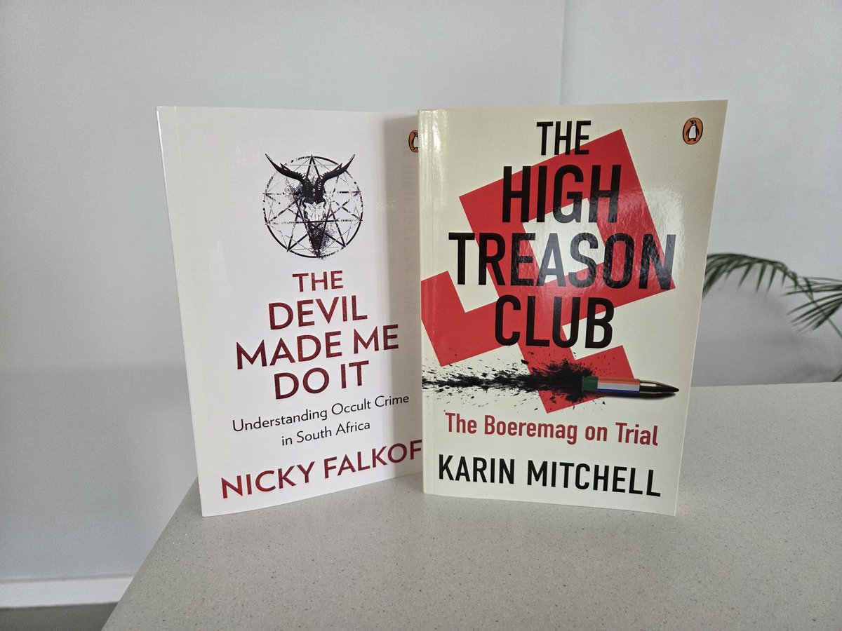 You'll hear more about these two on the podcast in the next few weeks! Karin Mitchell's The High Treason Club is  riveting and eye-opening and Nicky Falkof's The Devil Made Me Do It is my kind of analytical yet highly-readable exploration of occult crimes