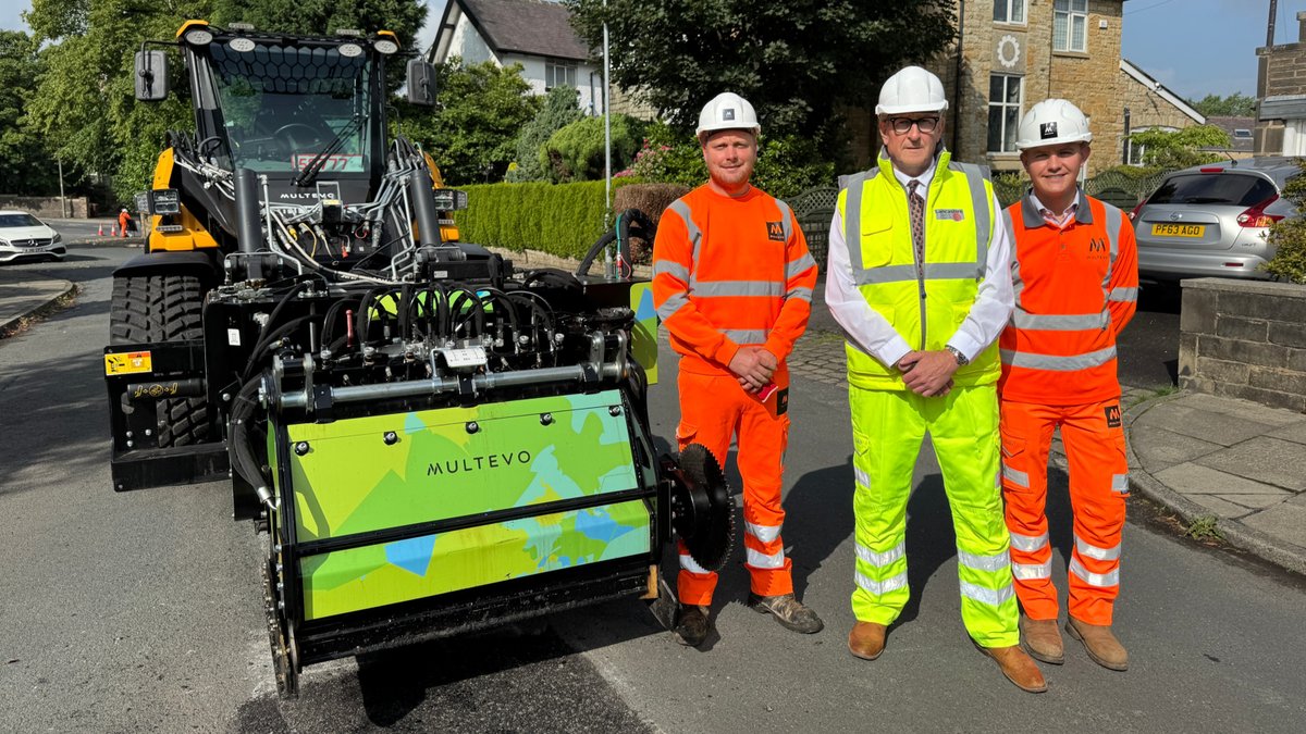 Multevo (@multevo) on Twitter photo We're proud to be working in partnership with <a href="/LancashireCC/">Lancashire County Council</a>, introducing our latest Recycle, Rejuvenate, Repair technology on the network to repair potholes safer, faster and greener. ♻️🛣️
Read the story: multevo.co.uk/news/trailblaz… We're proud to be working in partnership with <a href="/LancashireCC/">Lancashire County Council</a>, introducing our latest Recycle, Rejuvenate, Repair technology on the network to repair potholes safer, faster and greener. ♻️🛣️
Read the story: multevo.co.uk/news/trailblaz…