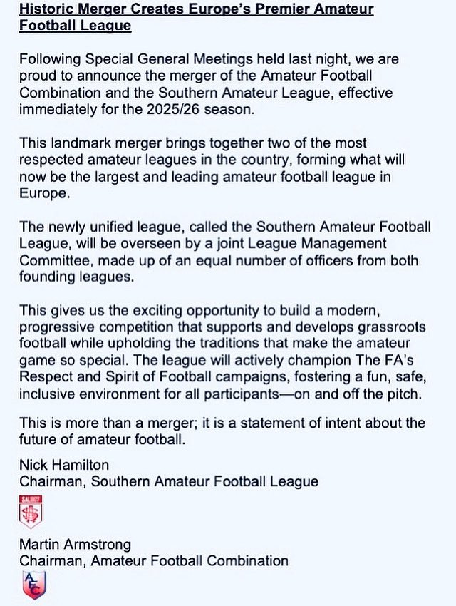 Merger Announcement