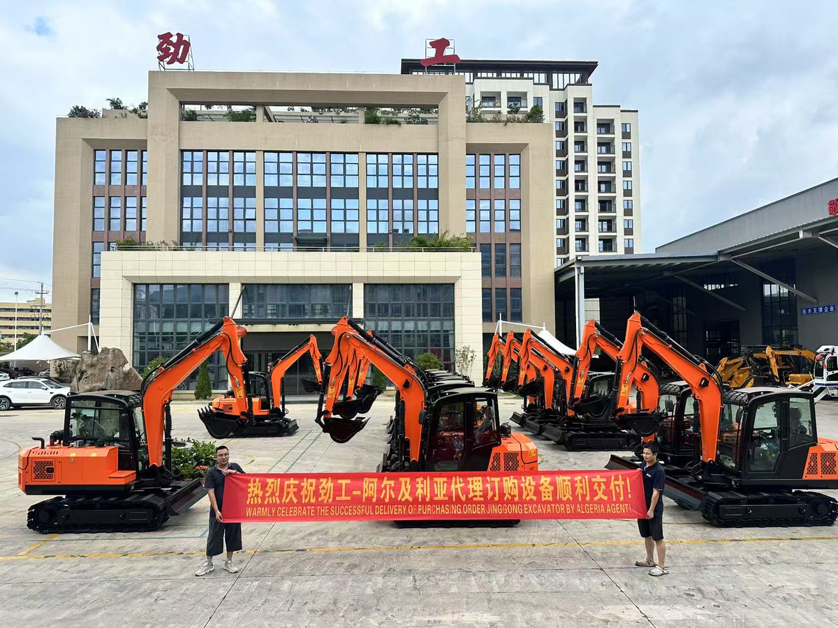 JG_Excavator's tweet image. Welcome to all agents from various countries to place orders for equipment and ensure smooth delivery.