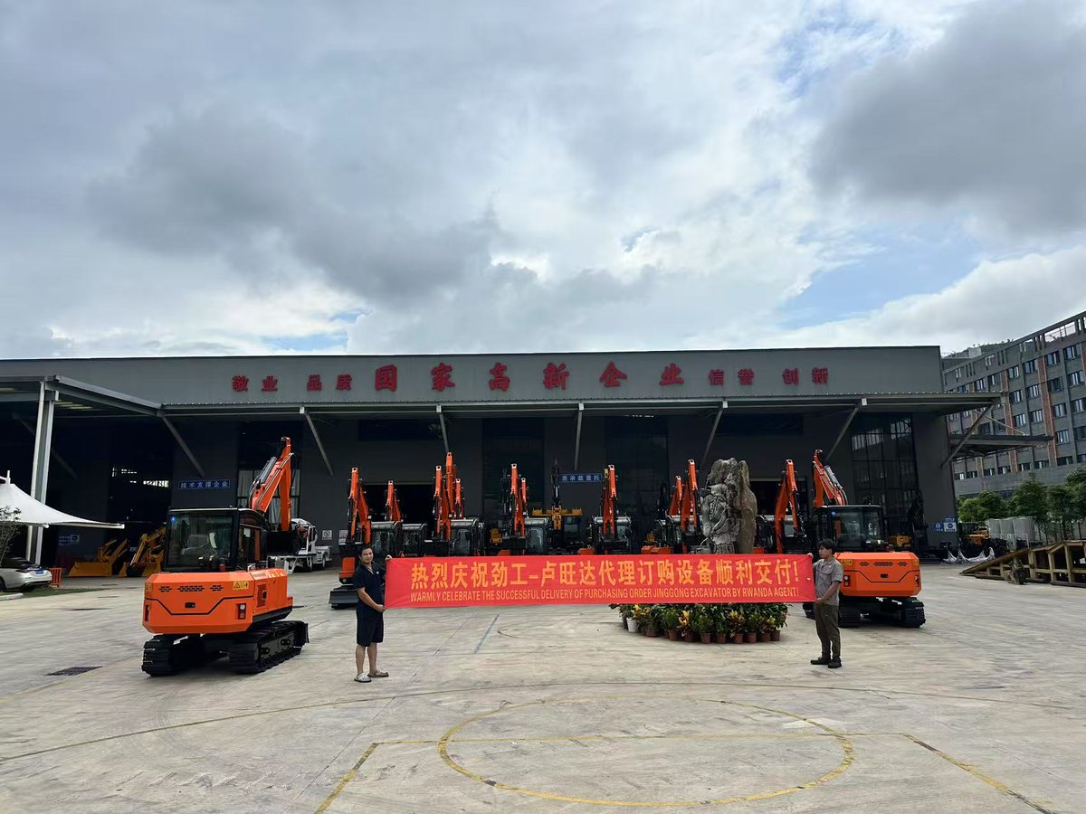 JG_Excavator's tweet image. Welcome to all agents from various countries to place orders for equipment and ensure smooth delivery.