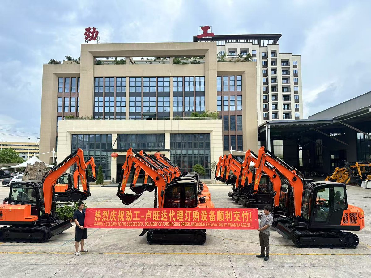 JG_Excavator's tweet image. Welcome to all agents from various countries to place orders for equipment and ensure smooth delivery.