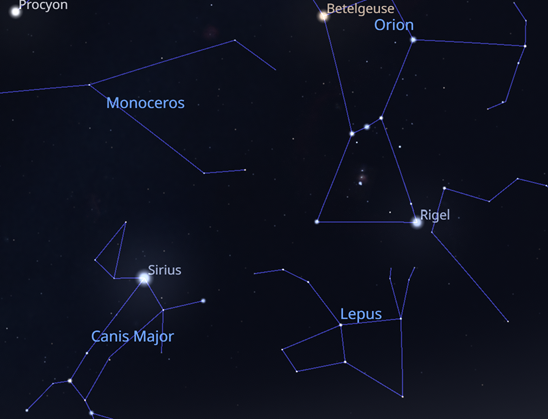 omg, do I see a DOG in the sky? 

Not even kidding, i'm ded $sirius!