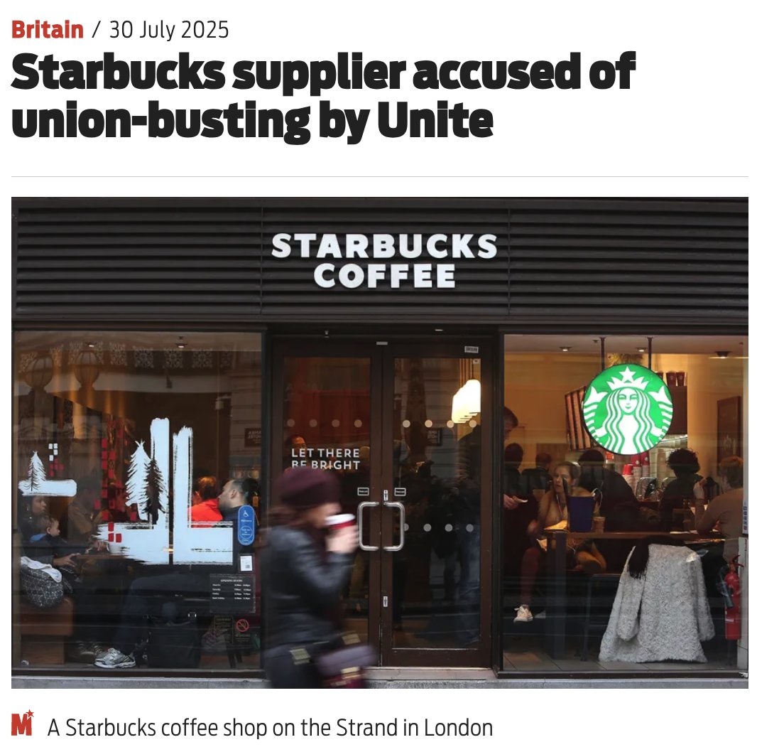 Sharon Graham (@unitesharon) on Twitter photo 🚨Unite reps suspended on trumped-up charges!
This is a case of union busting, pure and simple - and <a href="/unitetheunion/">Unite the union: join a union</a> will not idly stand by while two hardworking shop stewards are singled out in this way. ⤵️ 🚨Unite reps suspended on trumped-up charges!
This is a case of union busting, pure and simple - and <a href="/unitetheunion/">Unite the union: join a union</a> will not idly stand by while two hardworking shop stewards are singled out in this way. ⤵️