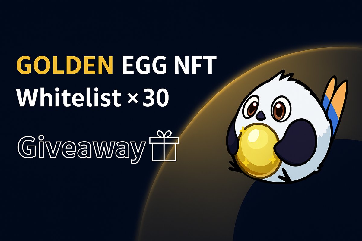 🔔Sunrise : Golden Egg NFT Whitelist #Giveaway

🌅 WL × 30 spots 🌅

✅ Like &amp; RT 
✅ Follow  <a href="/SunriseLayer/">Sunrise</a> &amp; <a href="/NodeStake_top/">NodeStake</a> 
✅ Comment EVM address

Deadline: August 2nd

【Benefits and Utilities】 
Golden Egg NFT holders receive:
・Additional $RISE airdrop
・Increased earnings