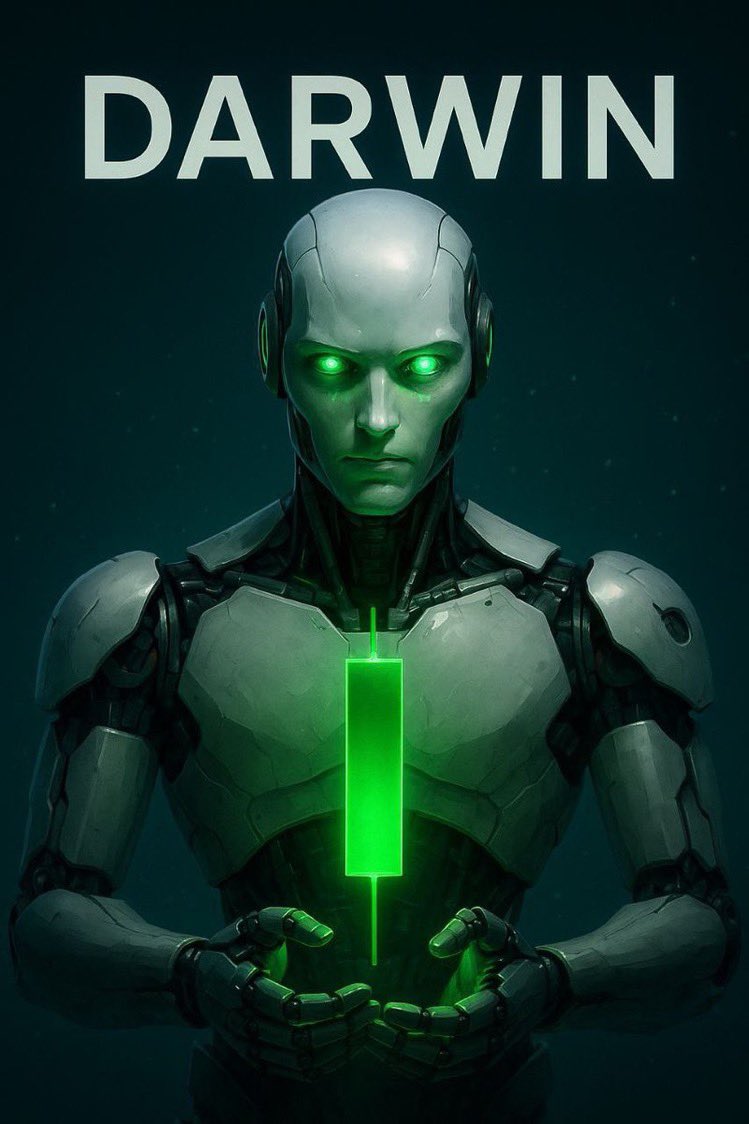 brandonspratt21's tweet photo. @SolJakey seen a lot of projects  
but $DARWIN looks built to outlive the cycle  
autonomous AI that scales + works in the real world

CA: GuiVKWZvtNnc273wBRLEwMBxCoPffPvhRC2ghPySwAFZ  
@darwinslab_ai https://t.co/BPiSogZvRi
