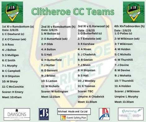 Clitheroe Cricket Club 💚💛 (@clitheroe_cc) on Twitter photo 