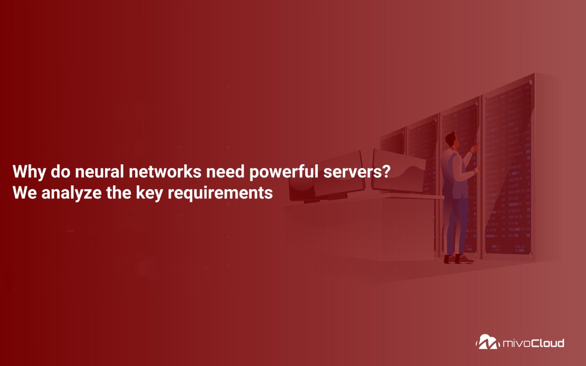 Artificial intelligence (AI) and neural networks are rapidly developing, penetrating a wide variety of fields — from medicine and finance to automated recommendations in online stores. More about it in our blog

mivocloud.com/blog/Why-do-ne…

#vps #hosting #usa #europe #AI