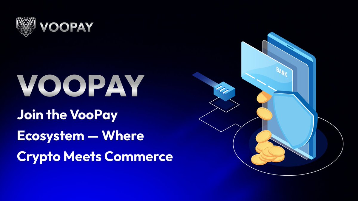 💳 VooPay enables instant, low-fee crypto payments with multi-chain support and real-time conversion!

🌍 Send &amp; receive Bitcoin, Ethereum, USDT seamlessly across chains, with up to 90% faster &amp; cheaper settlements than banks.

#VooPay #CryptoPayments #MultiChain #Fintech