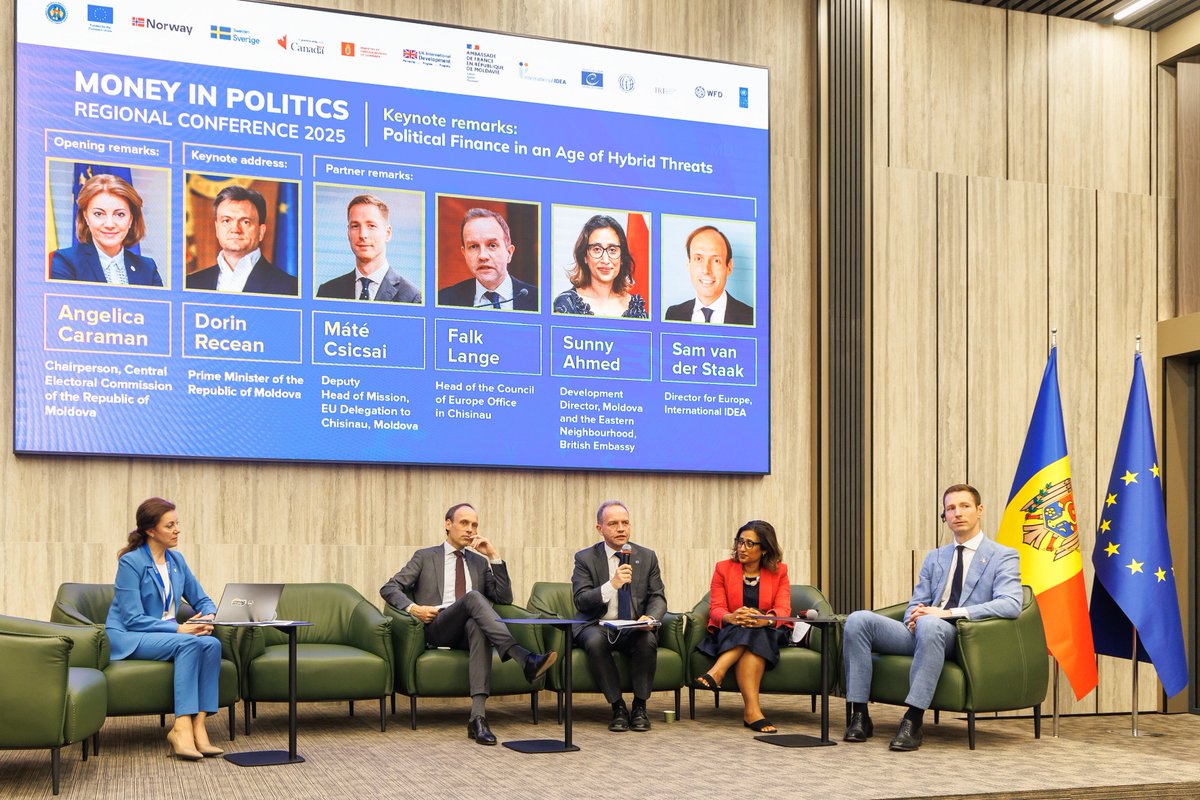 Centrul Pro European #BNRM @BiblioNationala (@cpescmd) on Twitter photo Cea de-a treia ediție a conferinței regionale „Banii în politică”, intitulată „Bani, Securitate și Democrație: Apărarea integrității electorale în era digitală”
t.ly/LdKai ( 08-09.07.25)
<a href="/coe/">Council of Europe</a> <a href="/CoEHumanRights/">Council of Europe - Human Rights</a> <a href="/CoeGreco/">GRECO Council of Europe</a> <a href="/LiriKopaci/">Liri Kopaci-Di Michele</a> <a href="/PACE_News/">PACE</a> Cea de-a treia ediție a conferinței regionale „Banii în politică”, intitulată „Bani, Securitate și Democrație: Apărarea integrității electorale în era digitală”
t.ly/LdKai ( 08-09.07.25)
<a href="/coe/">Council of Europe</a> <a href="/CoEHumanRights/">Council of Europe - Human Rights</a> <a href="/CoeGreco/">GRECO Council of Europe</a> <a href="/LiriKopaci/">Liri Kopaci-Di Michele</a> <a href="/PACE_News/">PACE</a>