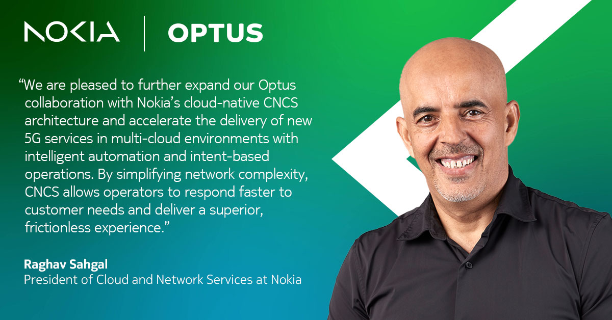 Optus is stepping up its voice services with Nokia’s cloud-native CNCS, reducing hardware needs and boosting efficiency. Ready for 5G and VoNR.

Learn more: nokia.ly/4ffBBBC