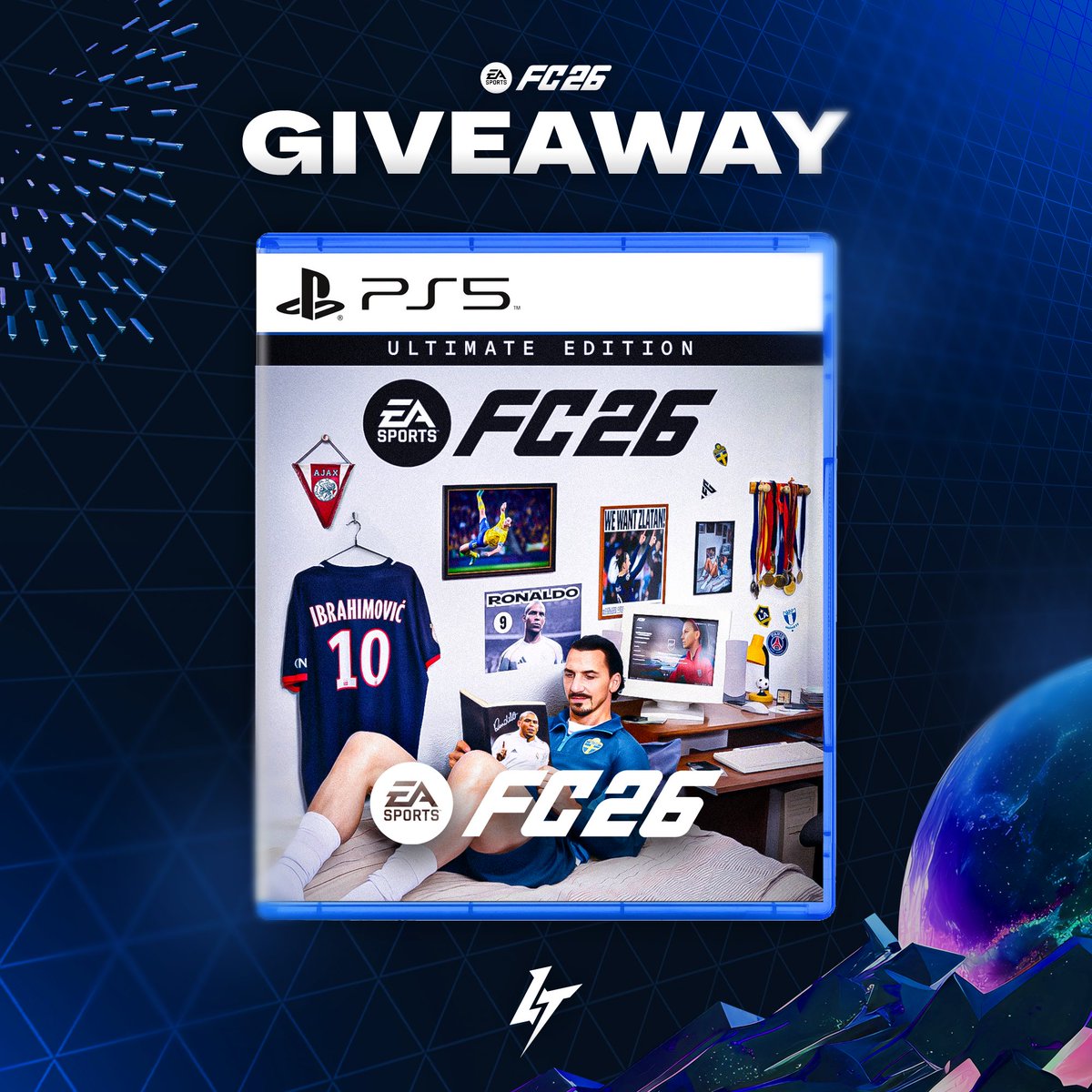 🚨 GIVEAWAY 🚨 FC26 Ultimate Edition For YOU! 🔥

-To Join : 

• Retweet 🔂 + Like ❤️
• Follow <a href="/lio_tse/">LioTseGFX</a> ✅
• Comment Your Platform 🎮

The Winner Will Be Announced in 48 Hours 👀

#EAFC26 | #FC26