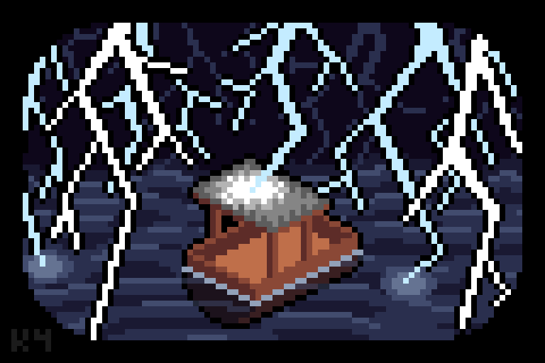 KHY_DEV's tweet photo. #storm #pixelart https://t.co/9LGABzPdap