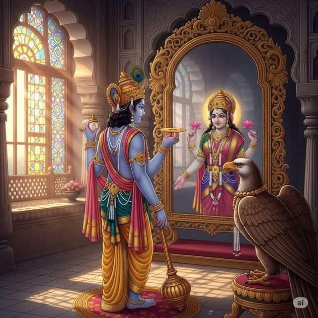 स्कंद पुराण..

पुनरूपे स्त्रीस्वरूपेण लक्ष्मीः सर्वत्र तिष्ठति ॥ 
देवतिर्यङमनुषयादौ विद्यते न तयोः परम्  ॥

जब वे पुरुष रूप से होते हैं तब वे विष्णु होते हैं। लक्ष्मी के रूप में स्त्री रूप में वे सर्वत्र निवास करती हैं। पुरुष के नाम से वे भगवान विष्णु हैं 

लक्ष्मी नारायण..!
🌺🙏🏽