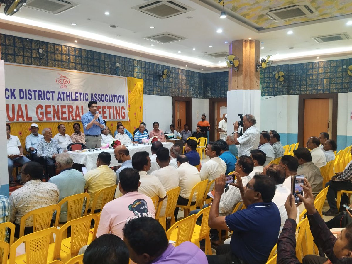 DM Cuttack (@cuttackdm) on Twitter photo Annual General Body meeting of District Athletic Association held under the Chairmanship of Collector & DM at Odisha Olympic Association Hall, Barabati Stadium with all Stakeholders. <a href="/CMO_Odisha/">CMO Odisha</a> <a href="/IPR_Odisha/">I & PR Department, Odisha</a> <a href="/sports_odisha/">Odisha Sports</a> Annual General Body meeting of District Athletic Association held under the Chairmanship of Collector & DM at Odisha Olympic Association Hall, Barabati Stadium with all Stakeholders. <a href="/CMO_Odisha/">CMO Odisha</a> <a href="/IPR_Odisha/">I & PR Department, Odisha</a> <a href="/sports_odisha/">Odisha Sports</a>
