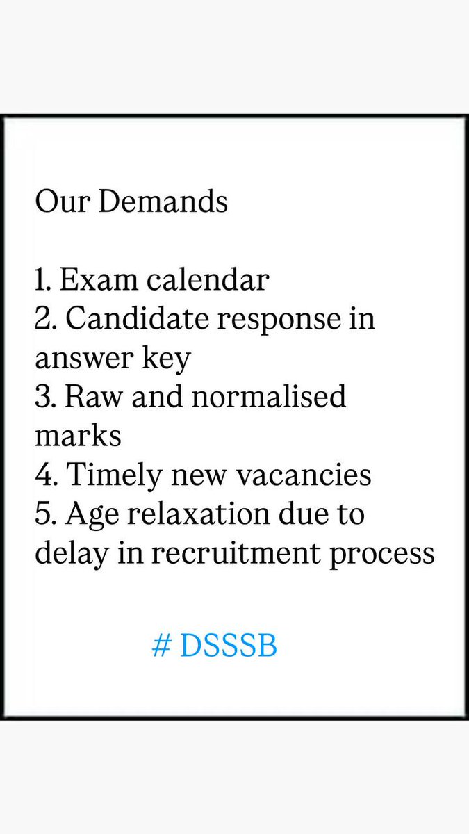 8447Chinu's tweet photo. DSSSB Release Candidate Response In Answer Key!!!! @dsssbofficial #DSSSB #candidateresponse #age #examcalendar #timelyvacancies @dsssbofficial https://t.co/FIlUuM2W2C