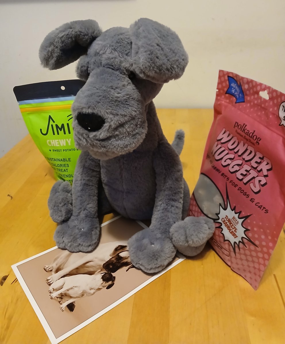 Angel Pugnatious Gibbons 🌈 (@pugnatiousg) on Twitter photo Dear Nora, Norman, Tootsie and Mommy <a href="/Ownedbydanes/">Nora, Norman, Kitty Kitty, Tootsie and 🌈Pita</a> Thank you so much for the treats, lovely card and da Great Dane Stuffy - who we have named Josie. It was so thoughtful of you to think of us! We love you all with all our hearts!
Love 😇 Puggie, Duggie, Yogi & Family Dear Nora, Norman, Tootsie and Mommy <a href="/Ownedbydanes/">Nora, Norman, Kitty Kitty, Tootsie and 🌈Pita</a> Thank you so much for the treats, lovely card and da Great Dane Stuffy - who we have named Josie. It was so thoughtful of you to think of us! We love you all with all our hearts!
Love 😇 Puggie, Duggie, Yogi & Family