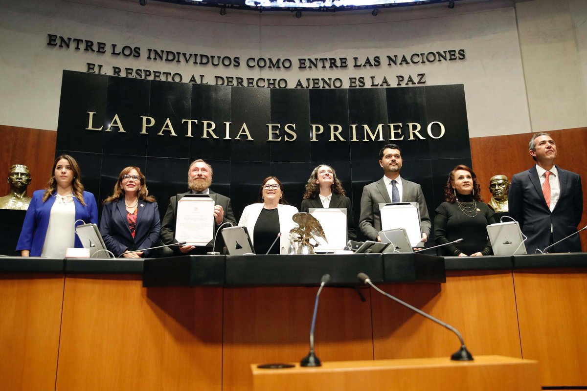 La Comisión Permanente del H. Congreso de la Unión ratificó hoy los nombramientos de Gisele Fernández Ludlow, como embajadora de México en la República de Kenya; Francisco Ernesto Romero Bock, como embajador de México ante la República Libanesa, y José de Jesús Cisneros Chávez,