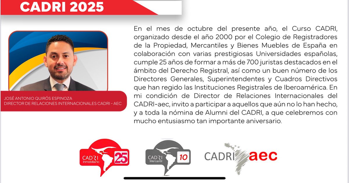 Celebremos en grande… #25aniversarioCadri