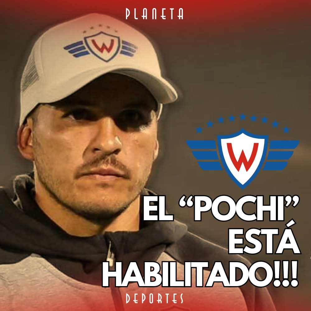 #LO ÚLTIMO
El "Pochi" Chàvez está habilitado listo para volver a jugar en "Wilstermann"!!!