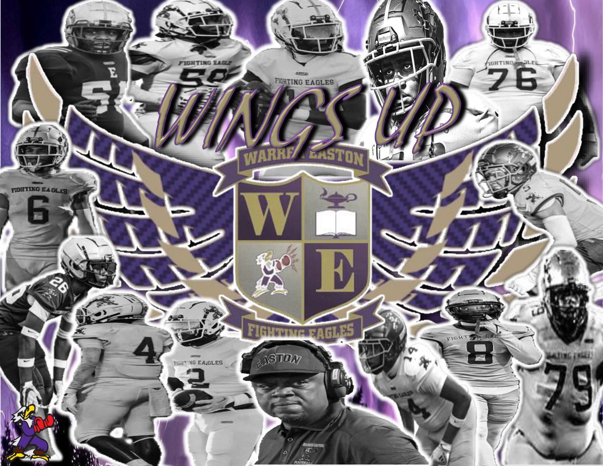 Warren Easton Football 2025 #WingsUp 🤘🏾🤘🏾🤘🏾