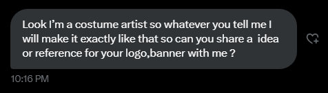 unrefinedsinner's tweet image. Can someone make a list of people who do this crap?

I can't tell if they're bots or real people who are just scummy. Either way it's upsetting. #scam #commissionscam #vtuber @Stario_HyDeff