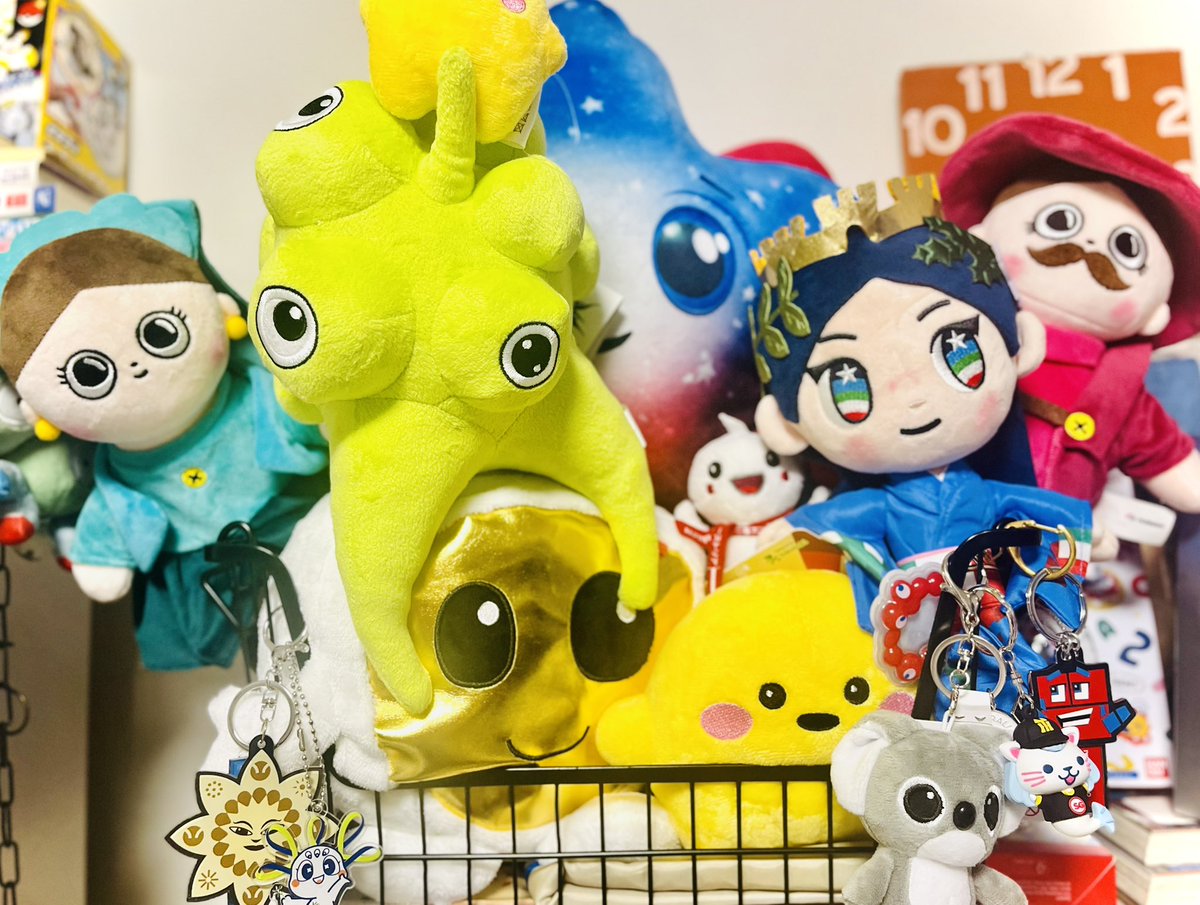 万博、海外パビリオンぬいぐるみコーナー🧸 ハンガリー館のミシュカ