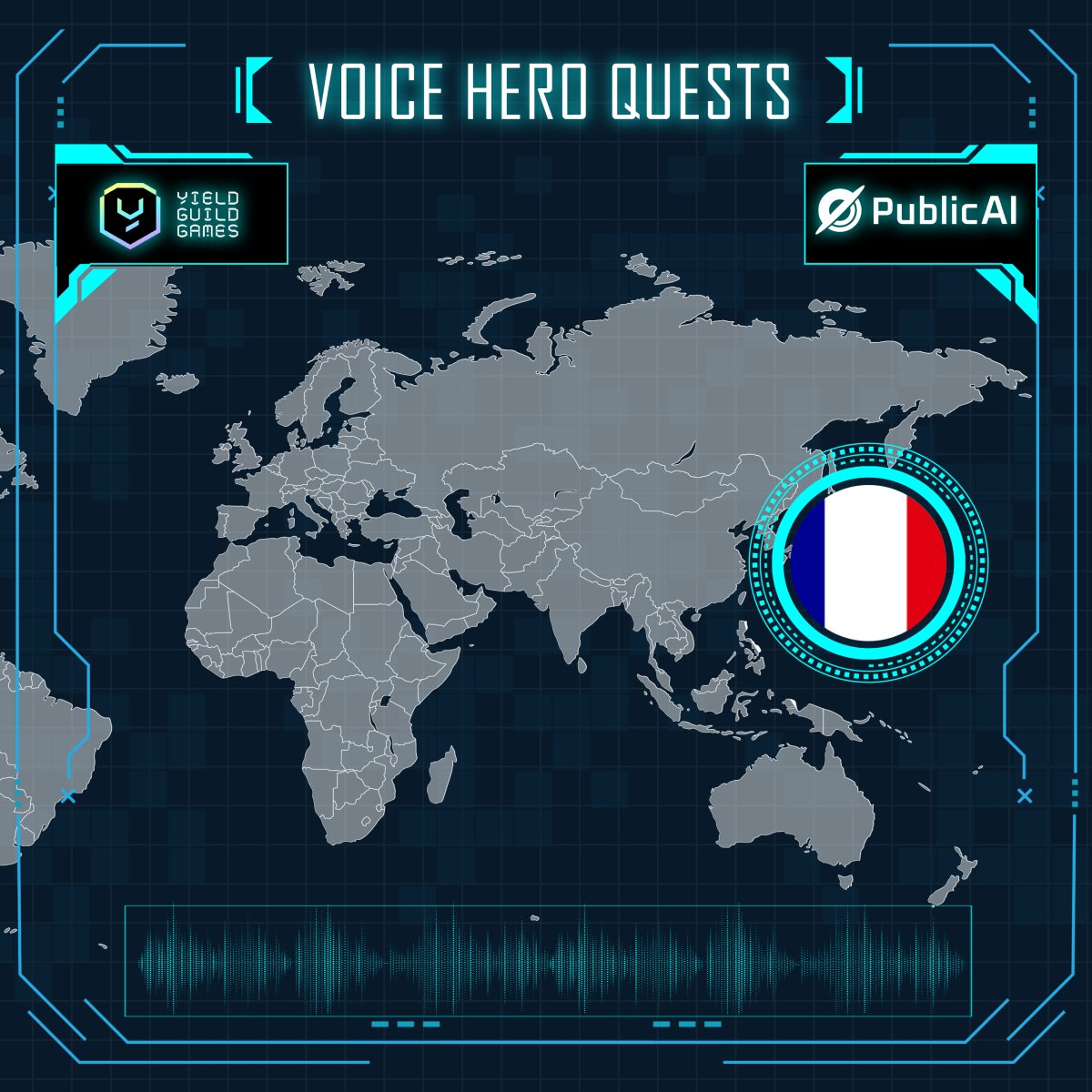 Défi Mondial Voice Heroes - GAP Saison 10 × <a href="/YGGFutureOfWork/">YGG Future of Work</a> × <a href="/PublicAI_/">PublicAI</a>

Façonnez l'avenir de l'IA avec votre voix ! Enregistrez dans N'IMPORTE QUELLE langue et soyez récompensé instantanément. Gagnez 5 $YGG en complétant le Défi Vocal Français

Comment ça marche :