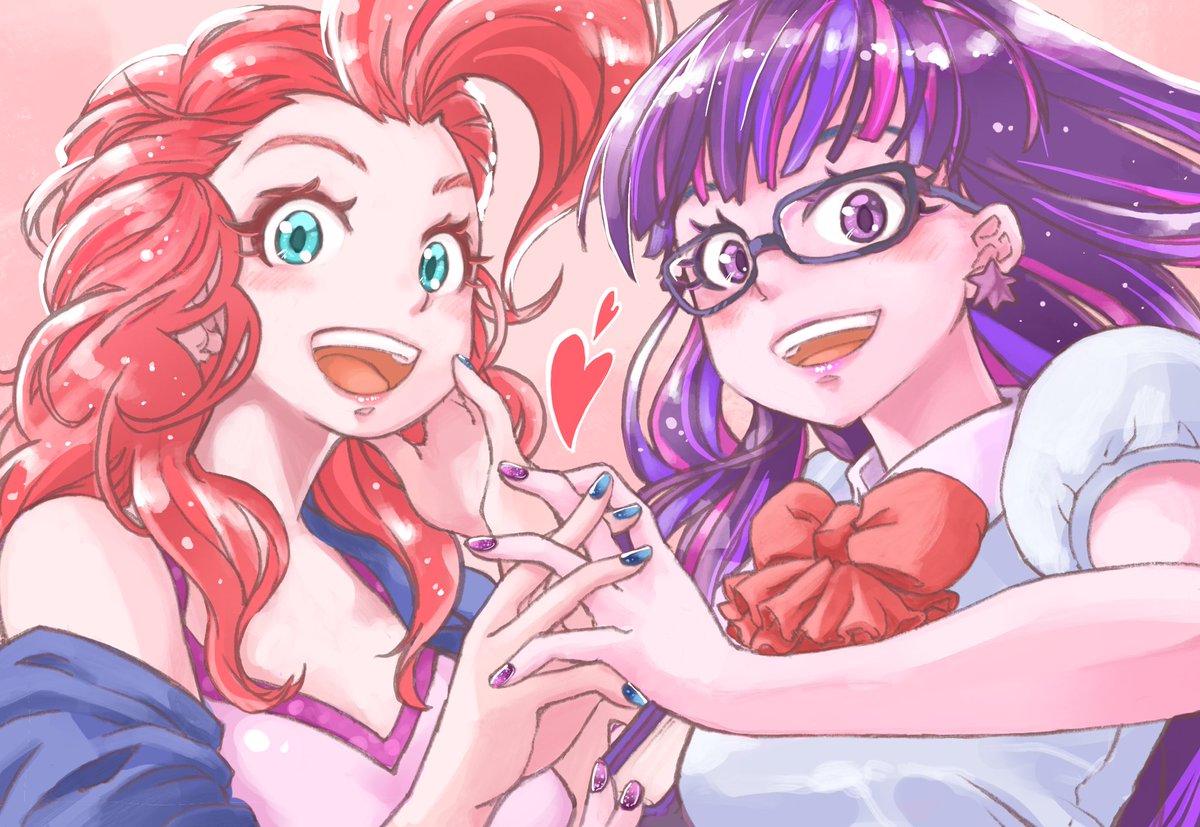 🩷🩷❤️💜💜
#mlp