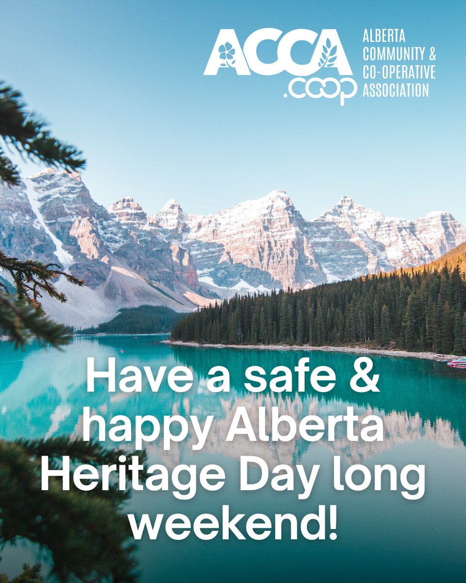 ACCA will be closed Monday, August 4, for Alberta Heritage Day.

Wishing you a safe and joyful long weekend as we celebrate the spirit and diversity of our province.