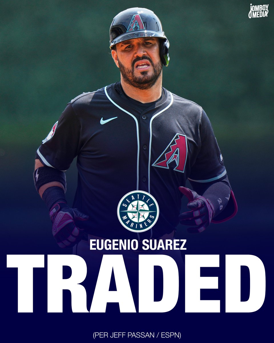 TalkinBaseball_'s tweet photo. Eugenio Suarez is headed back to Seattle https://t.co/BALgv2QJ2W