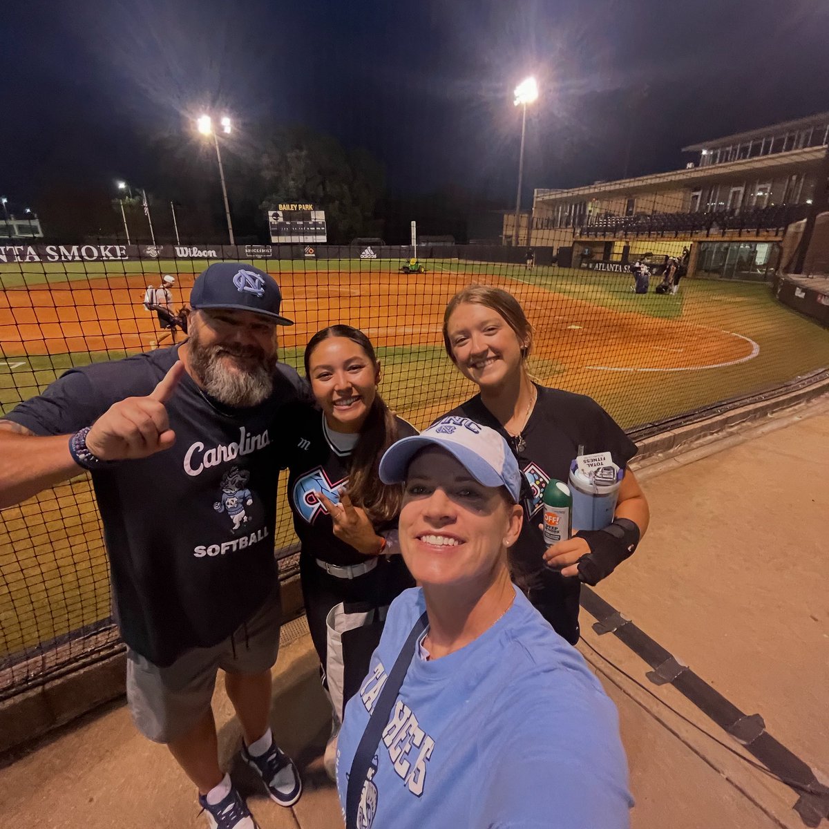 Love my people…and a .5! I am so proud of our pro Tar Heels!! 🩵🐏🦋