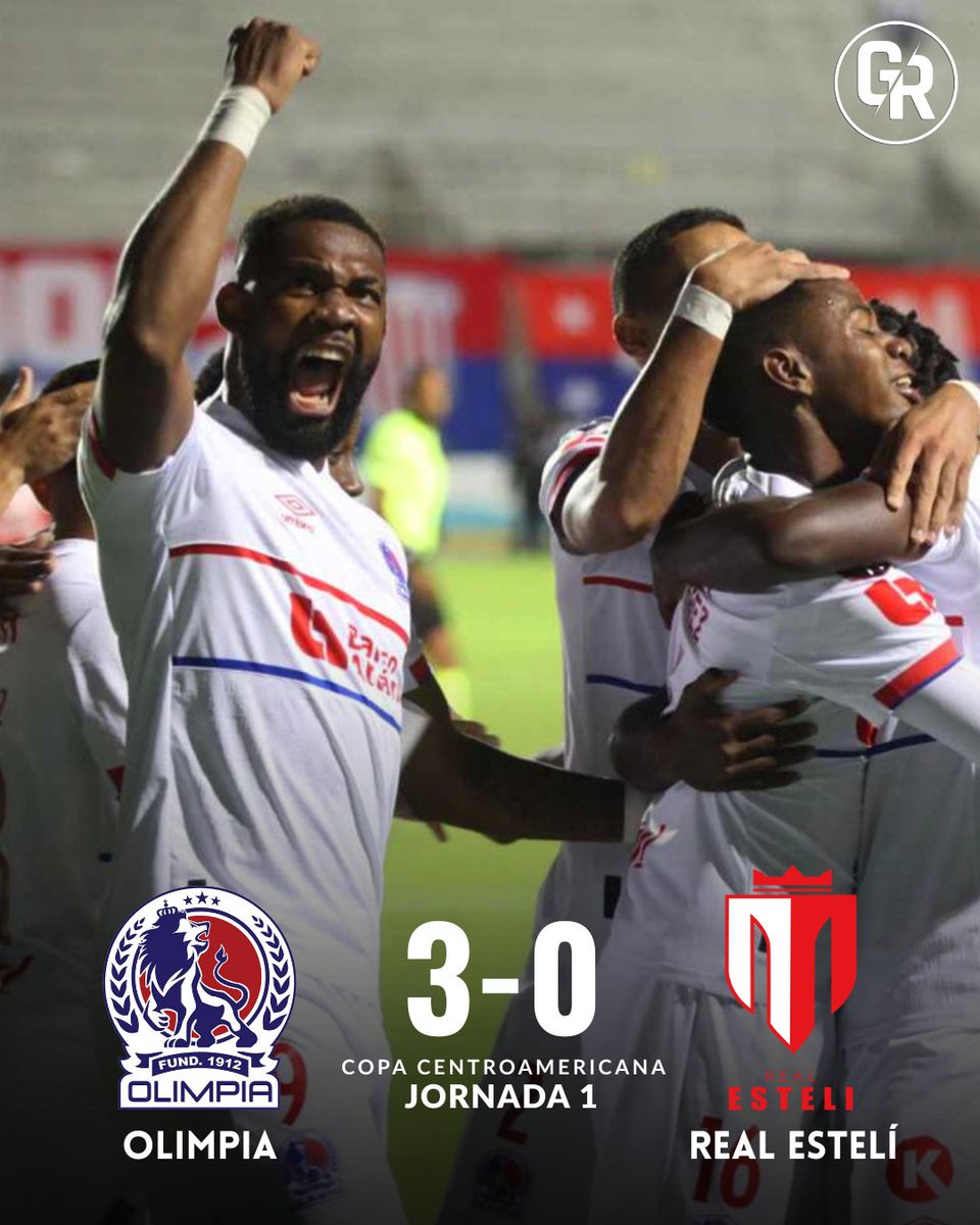 ¡GOLEADA Y VENGANZA CONSUMADA!💥👏

Olimpia venció 3-0 al Real Estelí por la primera jornada de la #CopaCentroamericana. El elenco albo comenzó siendo una trituradora, pero a medida fue pasando el tiempo se fue quedando. Hubo goleada y además un triunfo IMPORTANTE DE LOCAL. Goles