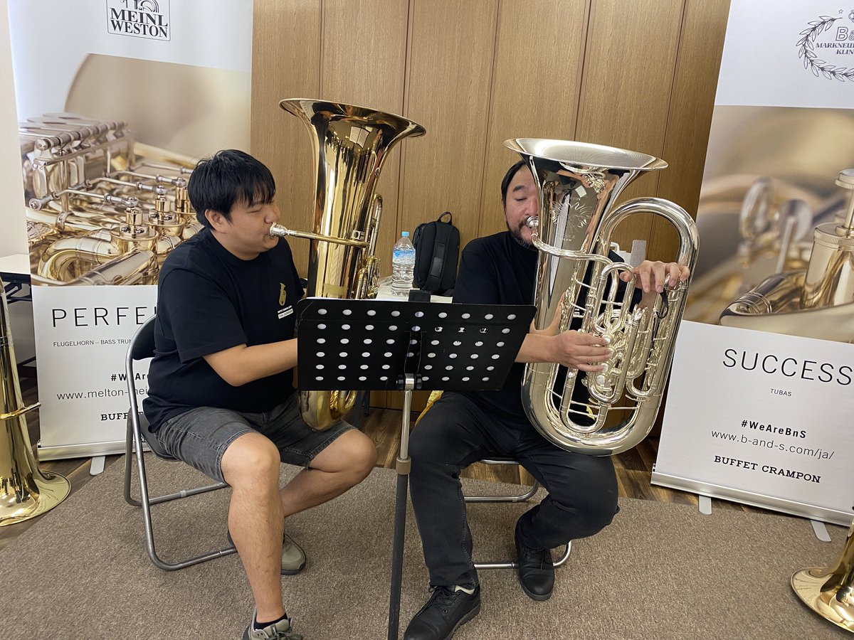 喜名 雅@テューバ tweet media