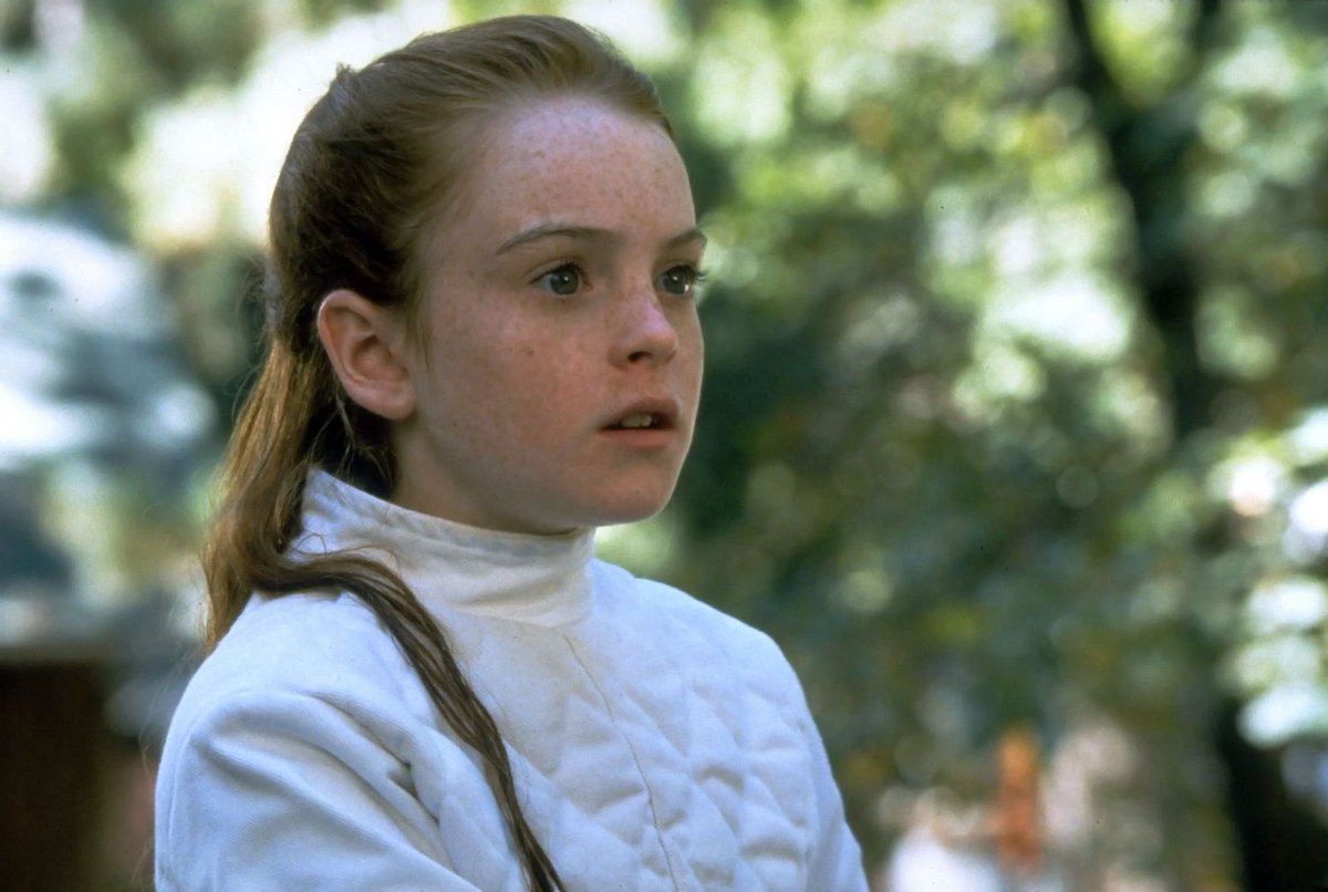 ArggLindsay's tweet image. 27 years ago today, Lindsay Lohan made her Disney debut in The Parent Trap.

Now, two decades later, her first Disney feature in 20 years, Freakier Friday, hits theaters on August 8th.