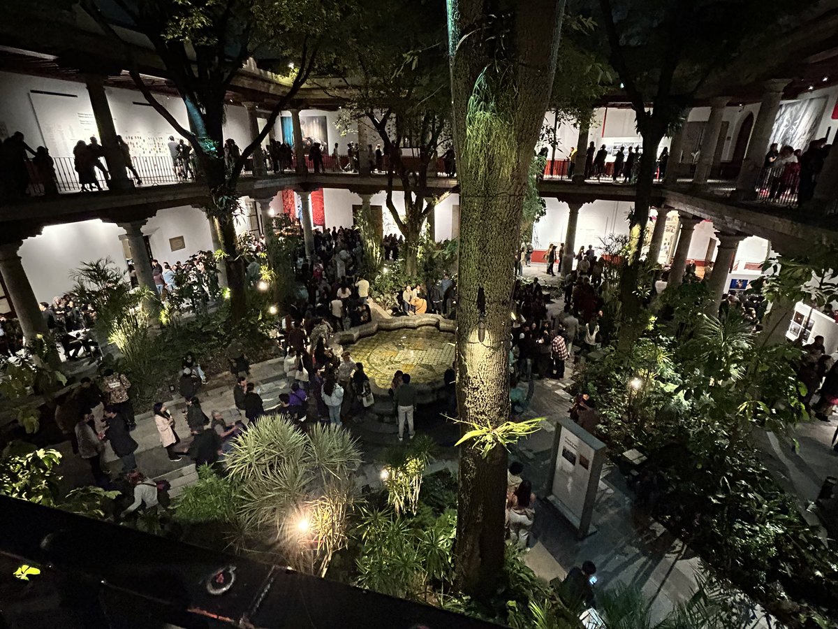 Noche de museos <a href="/museofranzmayer/">Museo Franz Mayer</a> 🌟un éxito con <a href="/WorldPressPhoto/">World Press Photo</a>