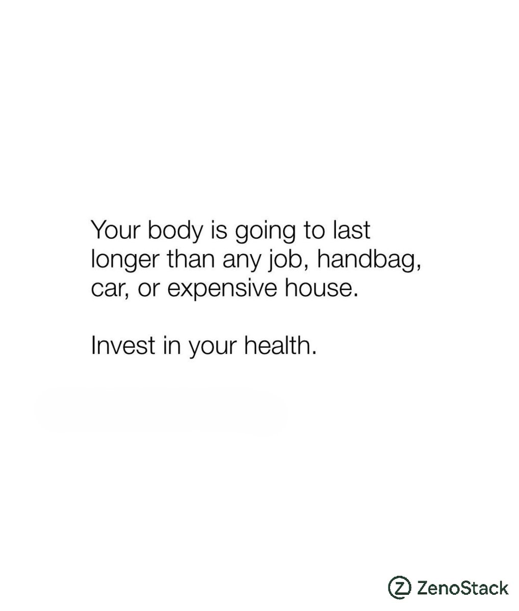 The ROI on a new gadget? Fleeting.
The ROI on your health? Compounding.
Wellness isn’t a luxury—it’s leverage.
Invest in what actually improves your life.

📷 #stacksmart | <a href="/ZenoStack/">ZenoStack</a> 

What’s one area of your wellbeing you’re investing in this year?