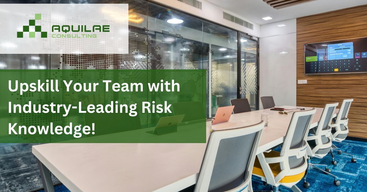 Build organisational capability with Aquilae’s self-paced online courses. Practical training in core risk principles and due diligence best practices, accessible anytime.

𝗕𝘂𝗶𝗹𝗱 𝗿𝗶𝘀𝗸 𝗰𝗼𝗺𝗽𝗲𝘁𝗲𝗻𝗰𝗲 – 𝗰𝗼𝗻𝘁𝗮𝗰𝘁 𝘂𝘀 𝘁𝗼𝗱𝗮𝘆!
muhammad@aquilaeconsulting.com