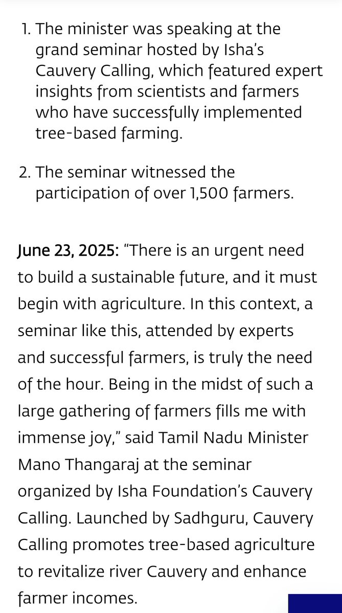 Me_ChennaiKumar's tweet photo. Does Dravidian stock mean you can say whatever about someone without any proof? Dr proves so😅

If he is a fraud, how come Dravidian model govt is giving clean chit to Isha foundation/Sadhguru every instance? How DMK ministers participate in Isha events? Because govt knows truth! https://t.co/EqgNNW615L
