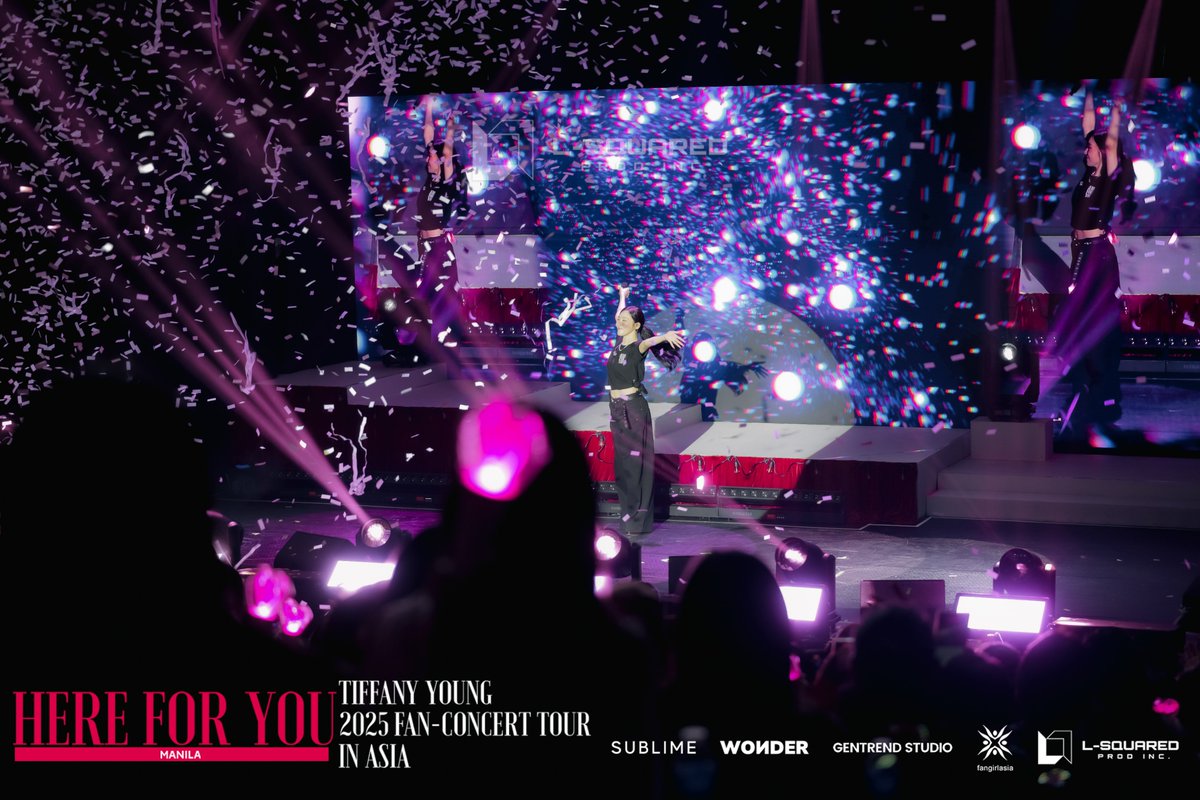 LSquaredProdPH's tweet photo. “Walang uuwi!”, a chant we’ll never forget.

TIFFANY YOUNG felt the full force of your love, Manila. You made this night one for the books.
Maraming salamat, Young Ones & SONEs🫶

#HERE_FOR_YOU
#2025TIFFANYYOUNGTOUR
#2025HEREFORYOU_IN_ASIA
#2025HEREFORYOU_IN_MANILA
#티파니영 #TIFFANYYOUNG
#써브라임 #SUBLIME
#LSquaredProdPH