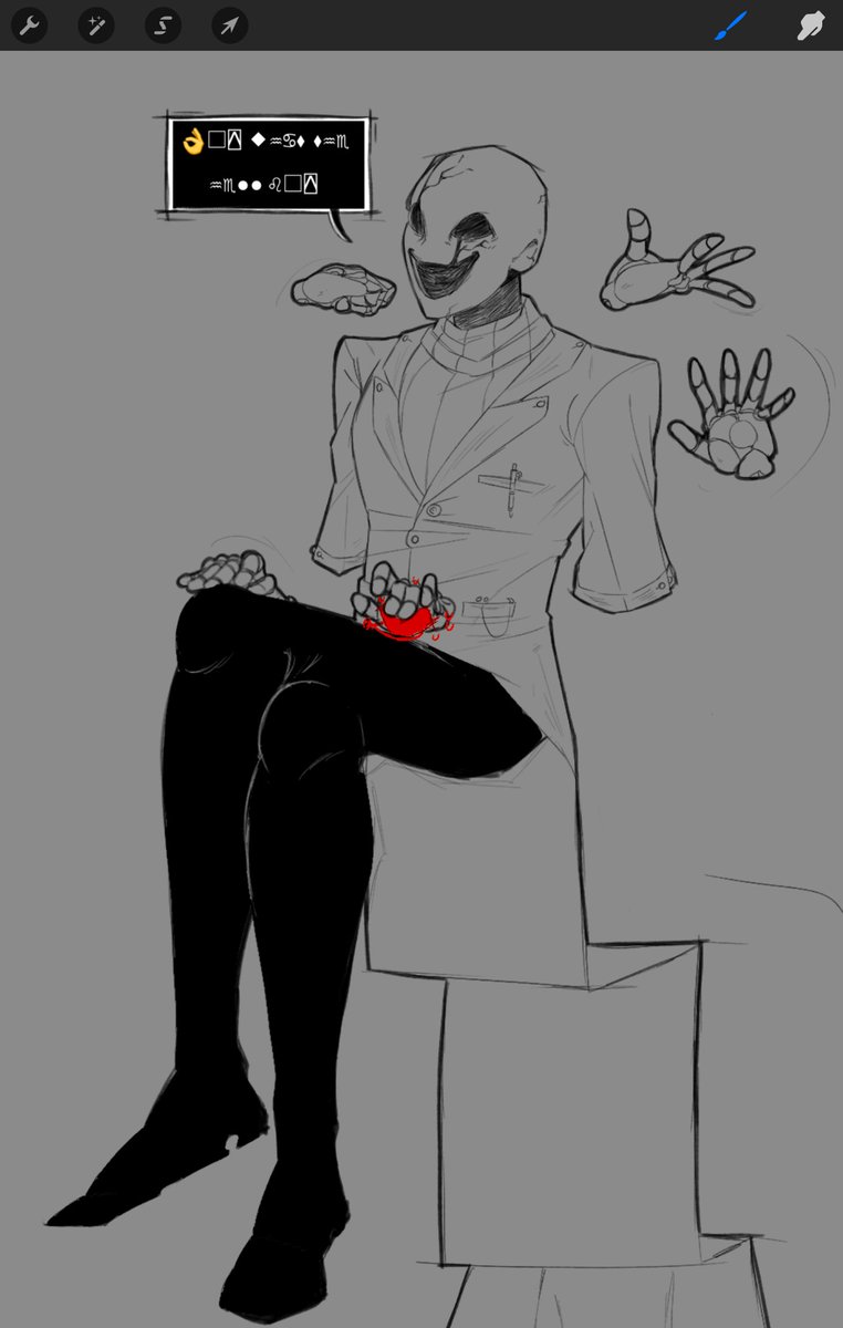 _jAnIdiot's tweet image. okay heres my actual take on #corestrings #DELTARUNE  #GASTER