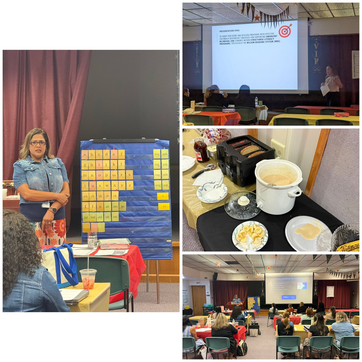 MTapia_CI's tweet image. That’s a Wrap on #VIPPD! 😎Dyslexia teachers spent the last 3 days diving into powerful learning walking away prepared, inspired, &amp;amp; ready to support students like the Very Important Professionals they are! Nourished with knowledge, and fueled by food!😋🍽️ 
#TeamSISD #SPEDStrong