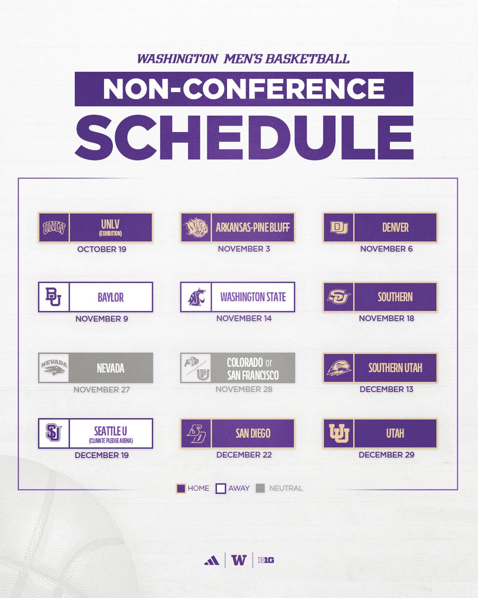 The non-con schedule is set ✅

📰 gohski.es/3UCA27r
🗓 gohski.es/4lfNPvO