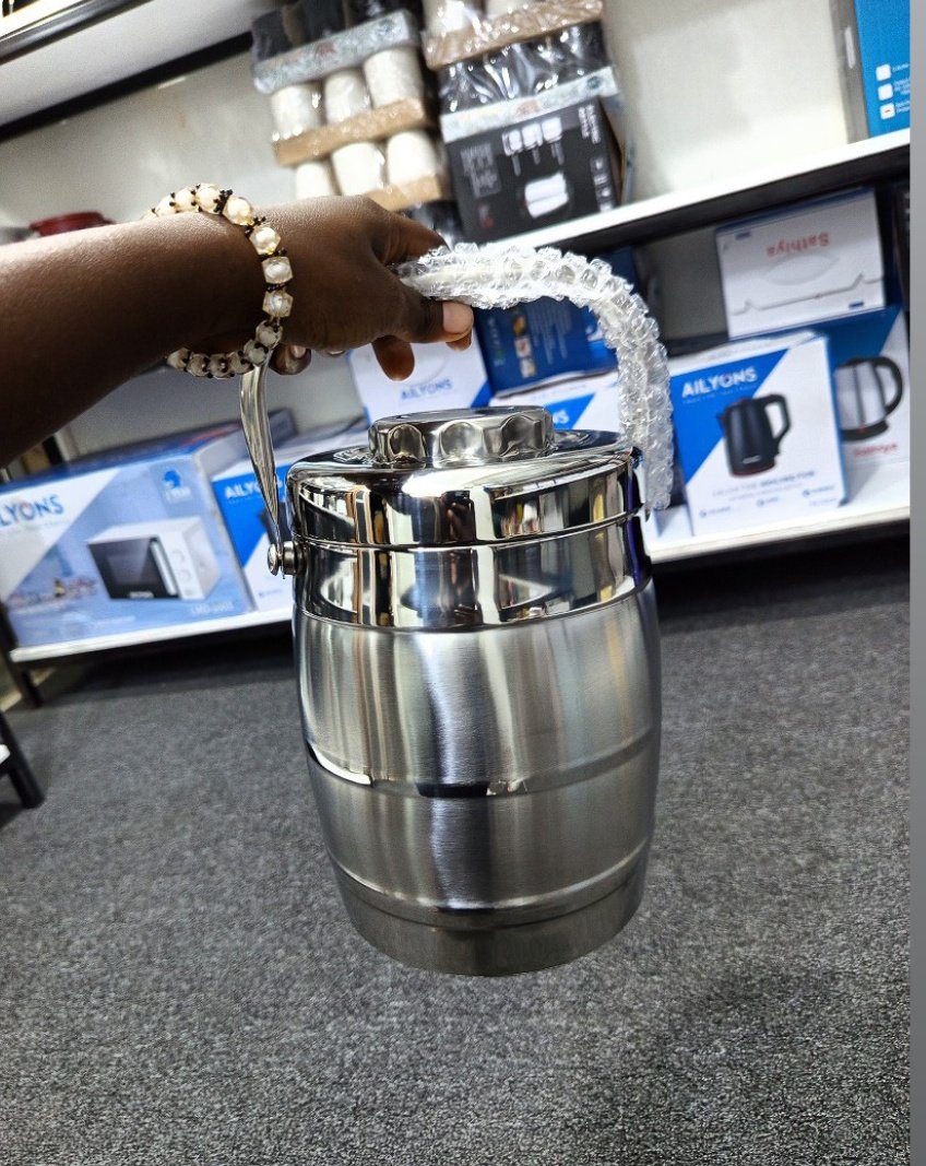 Good morning 

UMECHOKA KULA VYA MGAHWANI,  UNATAKA ULE CHA NYUMBANI, BEBA HUMU

HOTPOT INATUNZA JOTO 9HRS, 2.2L
TSH 30,000

0755693113

📍UBUNGO EXTERNAL, MIKOA YOTE NATUMA