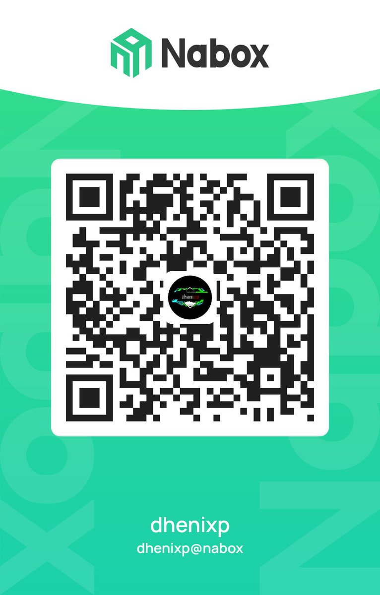 dhenixp (@dhenixp) on Twitter photo I have created a Paybox cashier code in the Nabox wallet
Come on, create your own cashier code on Paybox
Free use and easy
id.nabox.io/paybox
<a href="/naboxwallet/">Nabox</a>
<a href="/shinian2023/">shinian.eth</a>
<a href="/dendi_mhmd/">Wasimo.zk</a>
<a href="/GordianHogan/">GORDIAN Tronenergize.com</a> I have created a Paybox cashier code in the Nabox wallet
Come on, create your own cashier code on Paybox
Free use and easy
id.nabox.io/paybox
<a href="/naboxwallet/">Nabox</a>
<a href="/shinian2023/">shinian.eth</a>
<a href="/dendi_mhmd/">Wasimo.zk</a>
<a href="/GordianHogan/">GORDIAN Tronenergize.com</a>