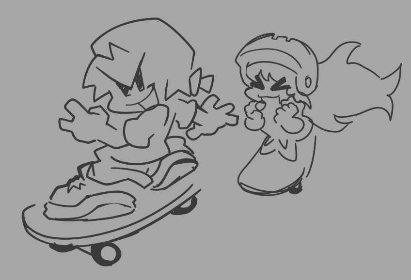 doodled two dumb goobers

(should I make more FNF doodles? I kinda miss doing them)