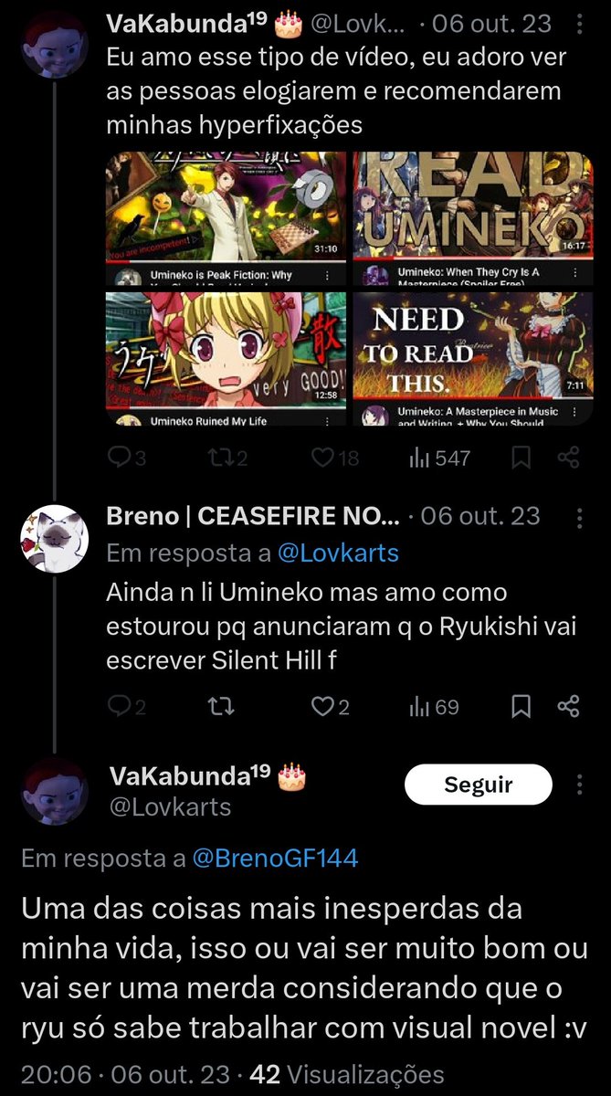 Breno | CEASEFIRE NOW 🇨🇳🇺🇦 (@brenogf144) on Twitter photo <a href="/l0vkarts/">VaKabunda¹⁹ 🎂</a> Um dia descobri q vc me bloqueou
Se eu tivesse de chutar eh pq eu usava bandeira de Israel+Palestina pra representar pro-cessar fogo (eu era burro de ter posto assim, mtos pensaram q eu era sionista kkkkk) <a href="/l0vkarts/">VaKabunda¹⁹ 🎂</a> Um dia descobri q vc me bloqueou
Se eu tivesse de chutar eh pq eu usava bandeira de Israel+Palestina pra representar pro-cessar fogo (eu era burro de ter posto assim, mtos pensaram q eu era sionista kkkkk)