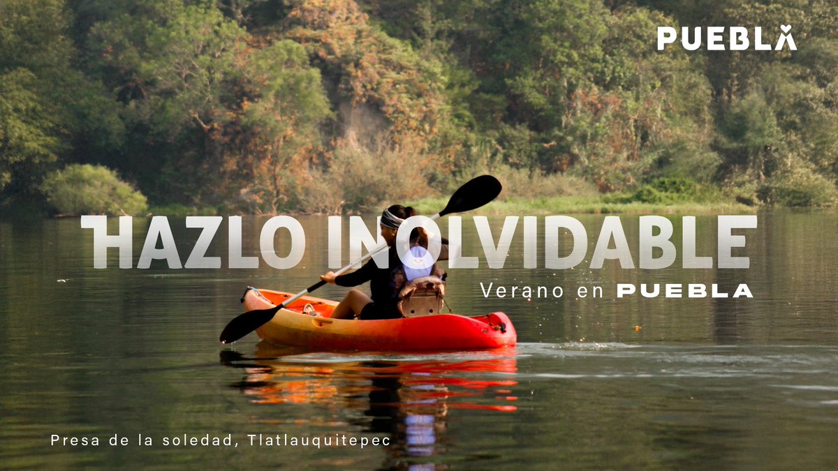 Hay momentos y experiencias que no se repiten… 🌞🚣‍♀️

Este verano, #HazloInolvidable en paisajes que te harán sentir el verdadero #LatidoDeMéxico 💓🌄. 
📍Presa de La Soledad, Tlatlauquitepec
.
.
.

There are moments and experiences that come once in a lifetime… 🌞🚣‍♀️

This