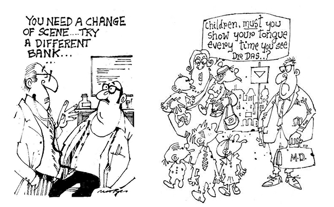mariogallery's tweet photo. Last week of Doctor jokes.
#mariodemiranda #goancartoonist #goanlegend #illustrations #goa #mariogallery #weeklycartoons https://t.co/kea5rjQIhs